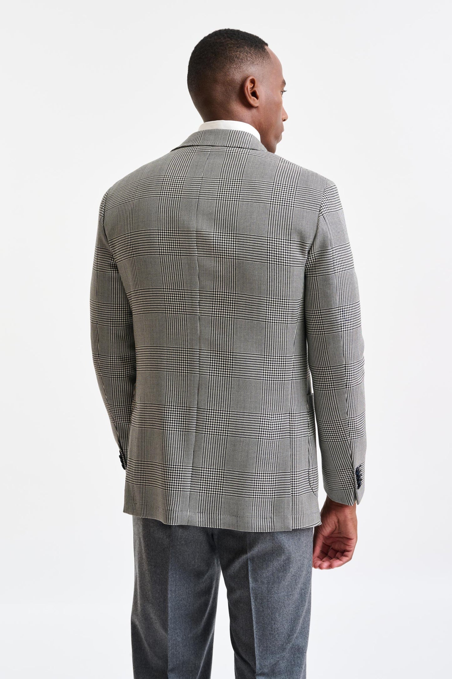 Black & White Check Wool Kenton Jacket Trend - Image 6