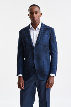 Blue Wool Kenton Jacket Trend - Image 1