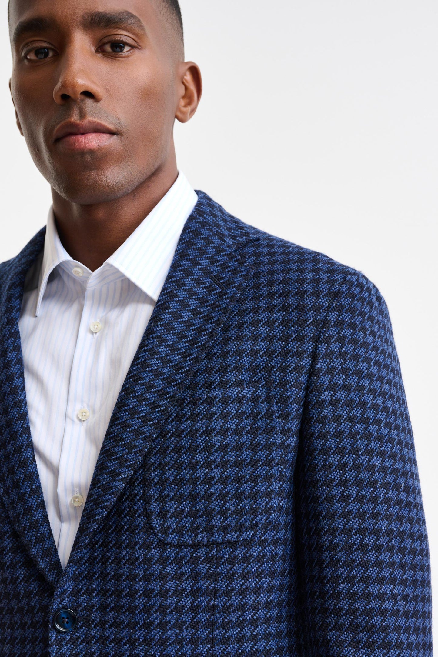 Blue Wool Kenton Jacket Trend - Image 3
