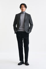 Black Check Wool Soho Jacket Trend - Image 2