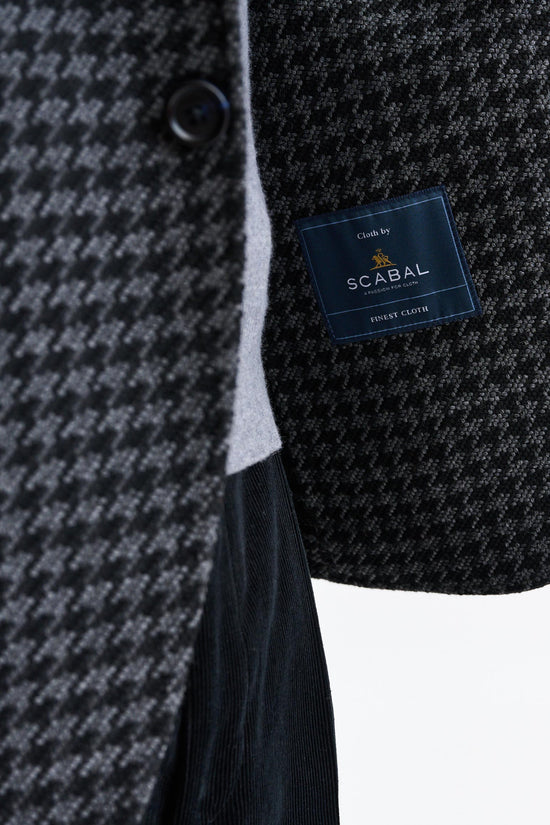 Black Check Wool Soho Jacket Trend - Image 6