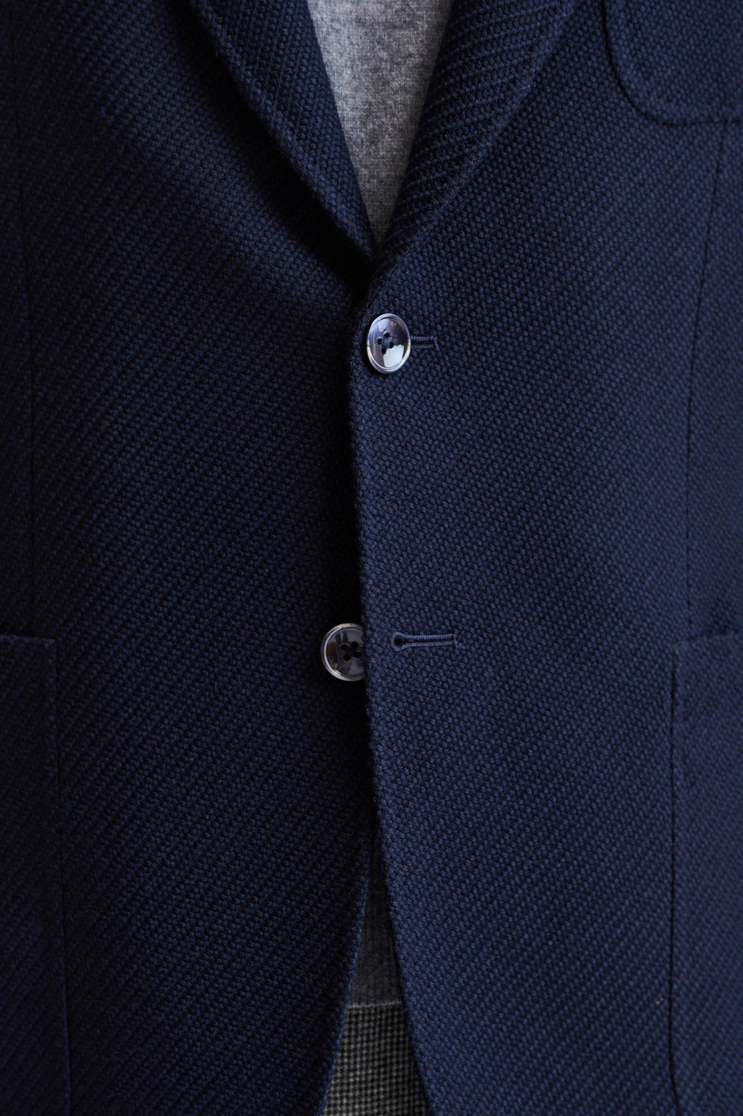 Blue Wool Soho Jacket Trend - Image 5