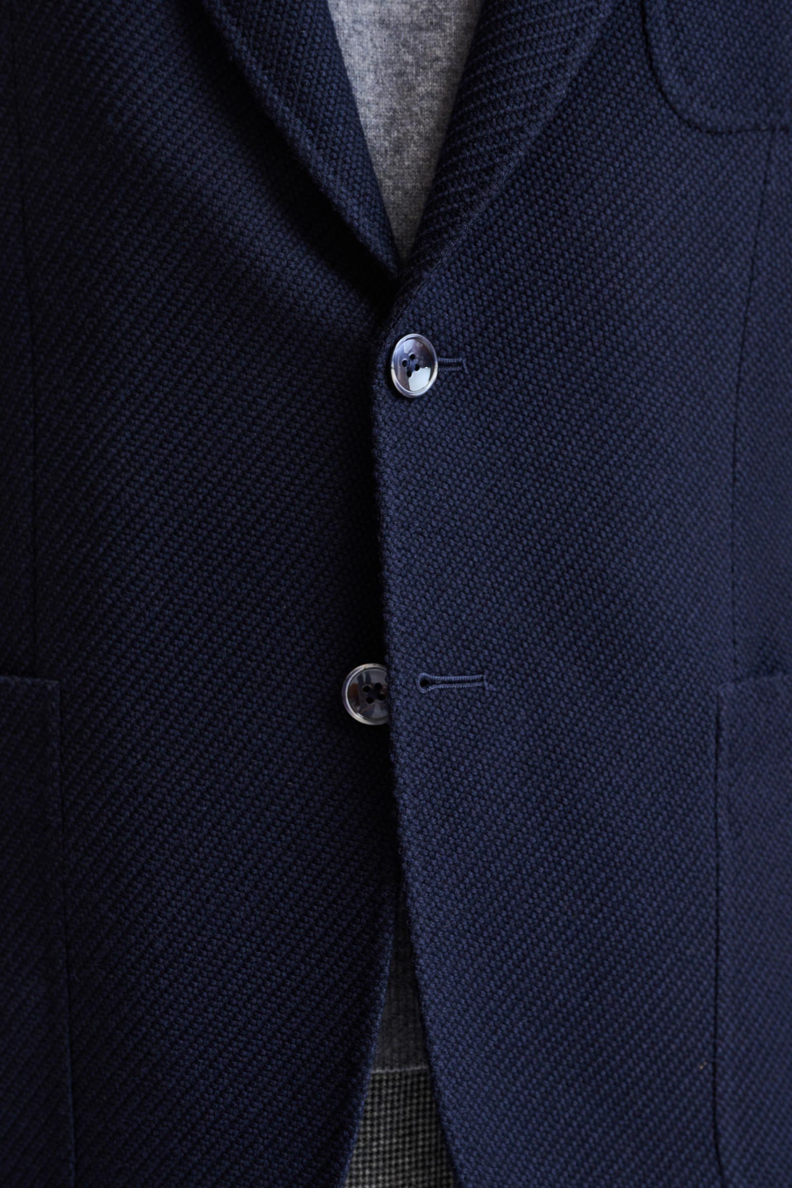 Blue Wool Soho Jacket Trend - Image 5