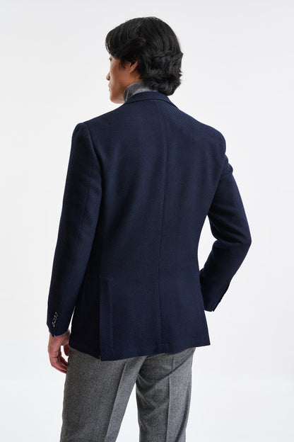 Blue Wool Soho Jacket Trend - Image 7