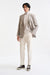 Light Beige Wool Super 100's Soho Jacket Freestyle - Image 2