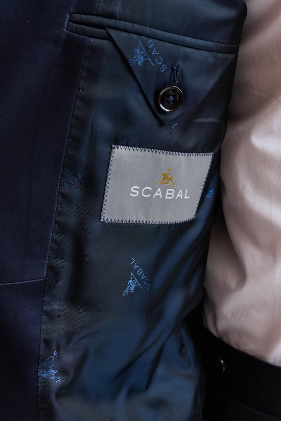 Dark Blue Wool Super 100's Soho Tuxedo Freestyle - Image 6