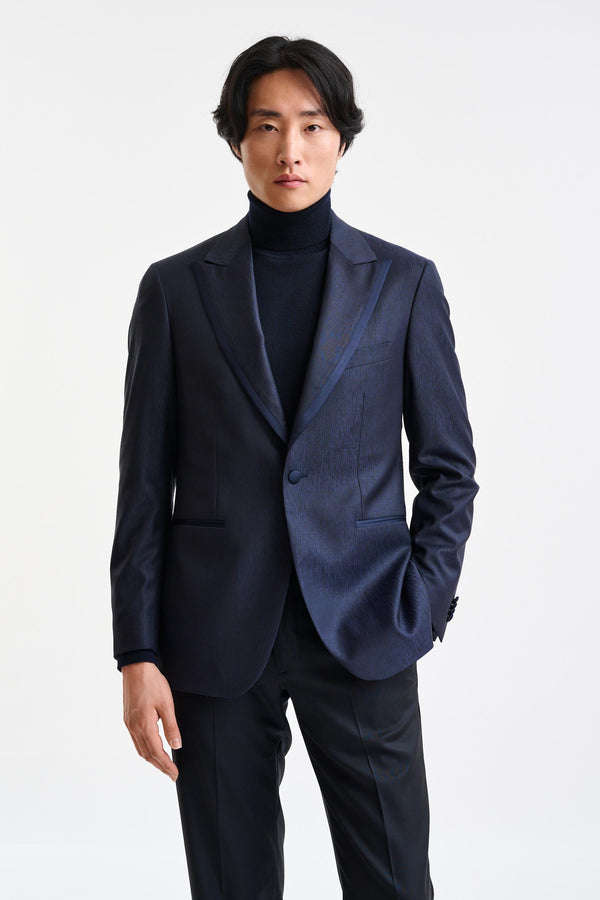 Veste Soho En Laine Bleu Nuit Freestyle