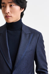 Midnight Blue Wool Soho Jacket Freestyle - Image 3