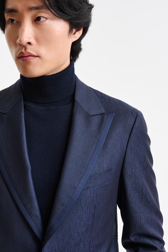 Midnight Blue Wool Soho Jacket Freestyle - Image 3