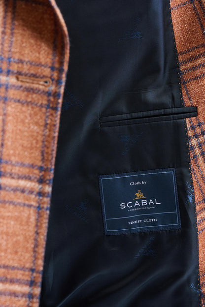 Medium Brown Wool & Linen Soho Jacket Trend - Image 6