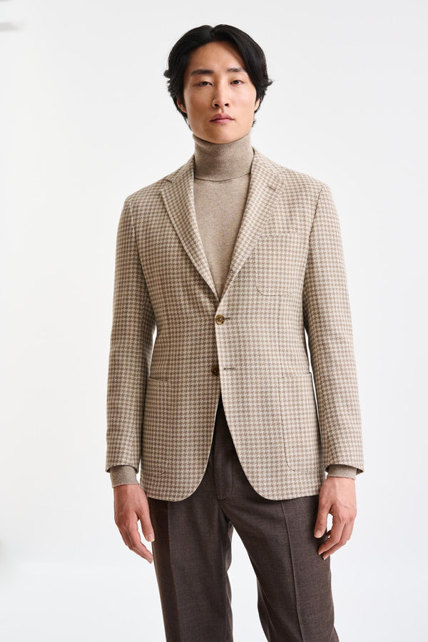 Chaqueta Kenton De Lana Beige Claro Trend