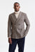 Medium Beige Wool Super 110's Soho Jacket Trend - Image 1