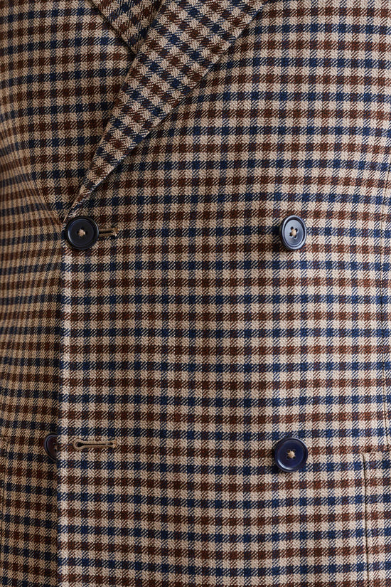 Medium Beige Wool Super 110's Soho Jacket Trend - Image 5