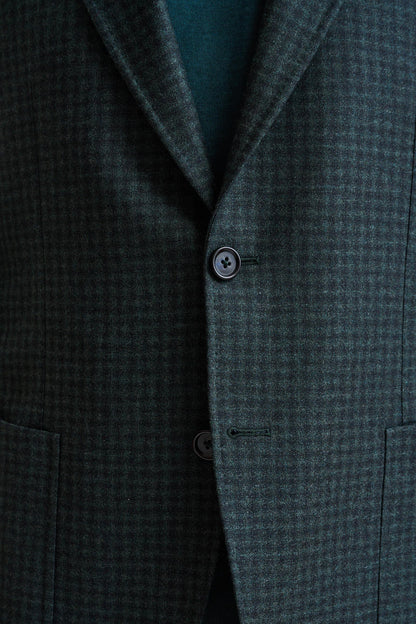 Dark Green Wool Soho Jacket Trend - Image 5