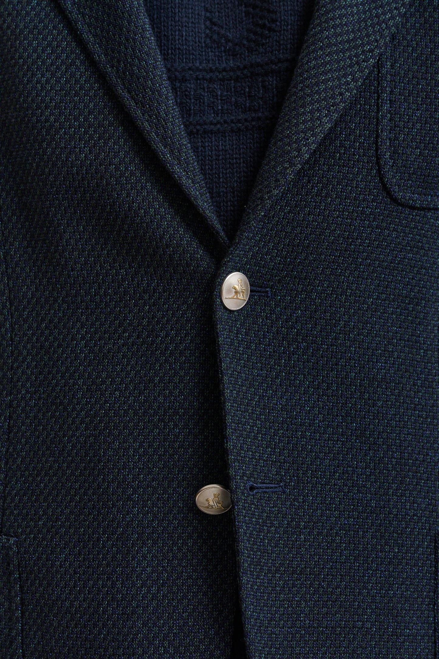 Dark Blue Wool Kenton Light Jacket Trend - Image 5