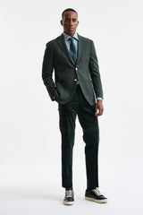 Dark Green Wool Kenton Jacket Trend - Image 2