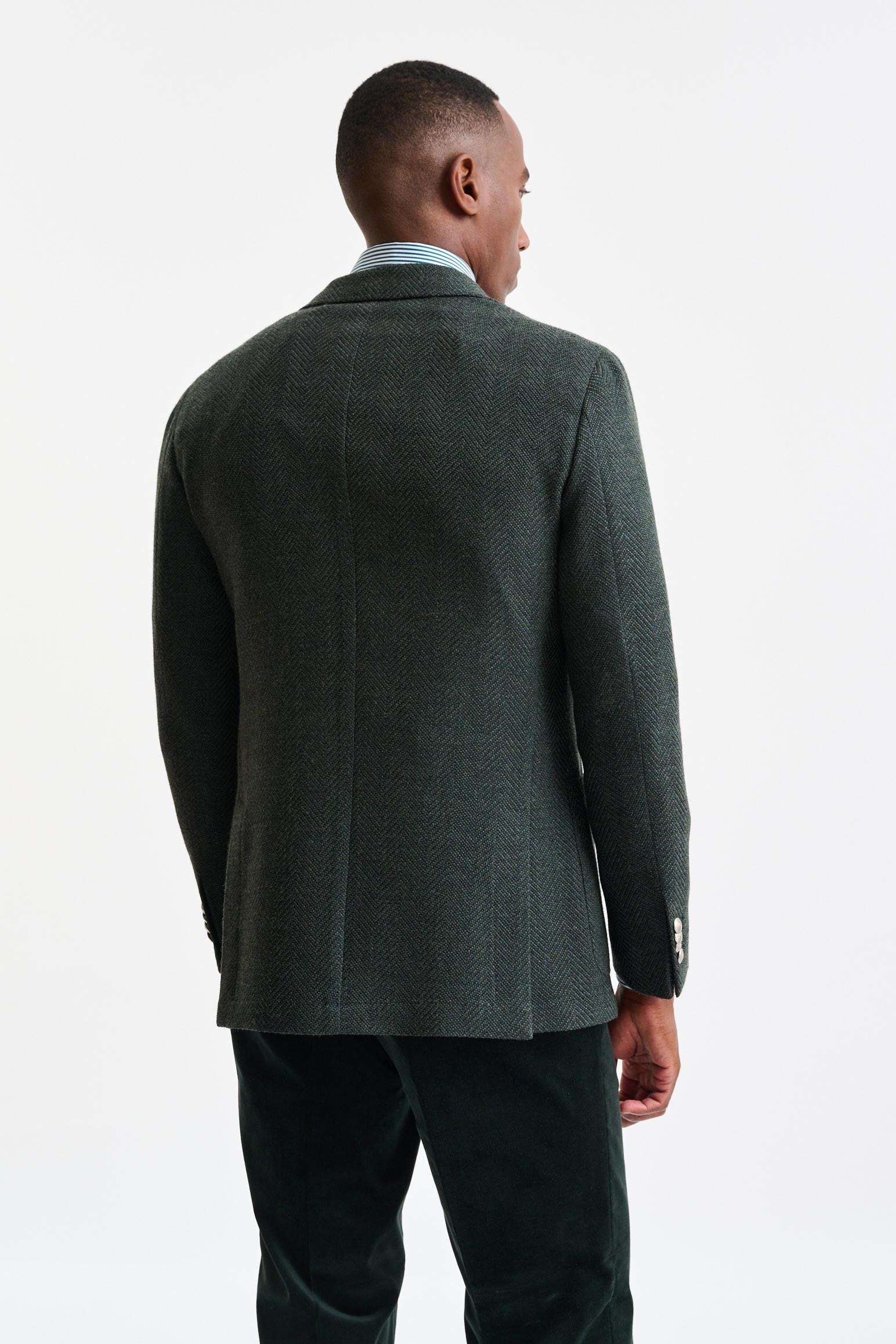 Dark Green Wool Kenton Jacket Trend - Image 8