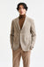 Medium Beige Wool & Cashmere Soho Jacket Autumn Leaves - Image 1