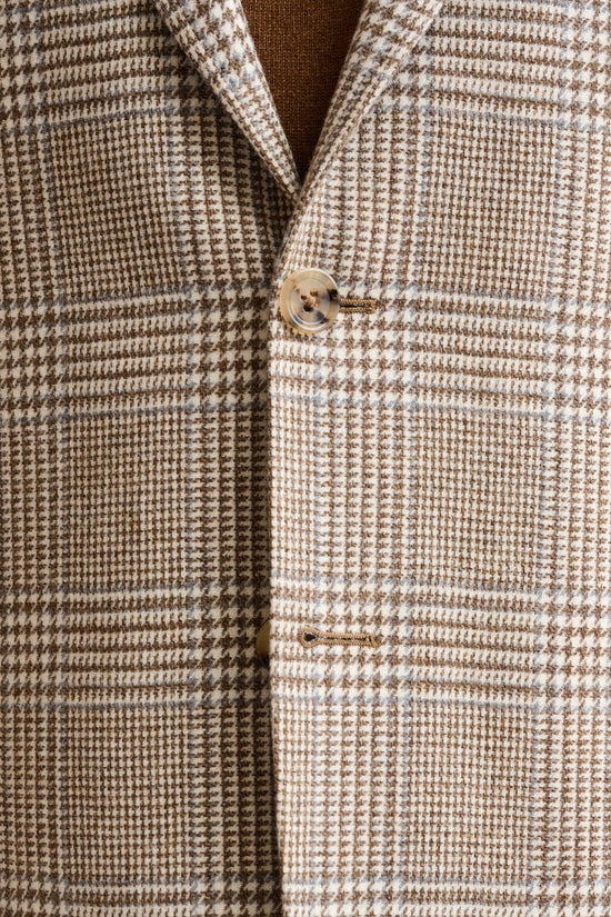 Medium Beige Wool & Cashmere Soho Jacket Autumn Leaves - Image 5