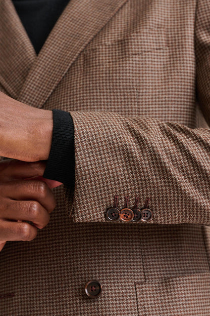 Medium Brown Wool Soho Jacket Autumn Leaves - Image 5