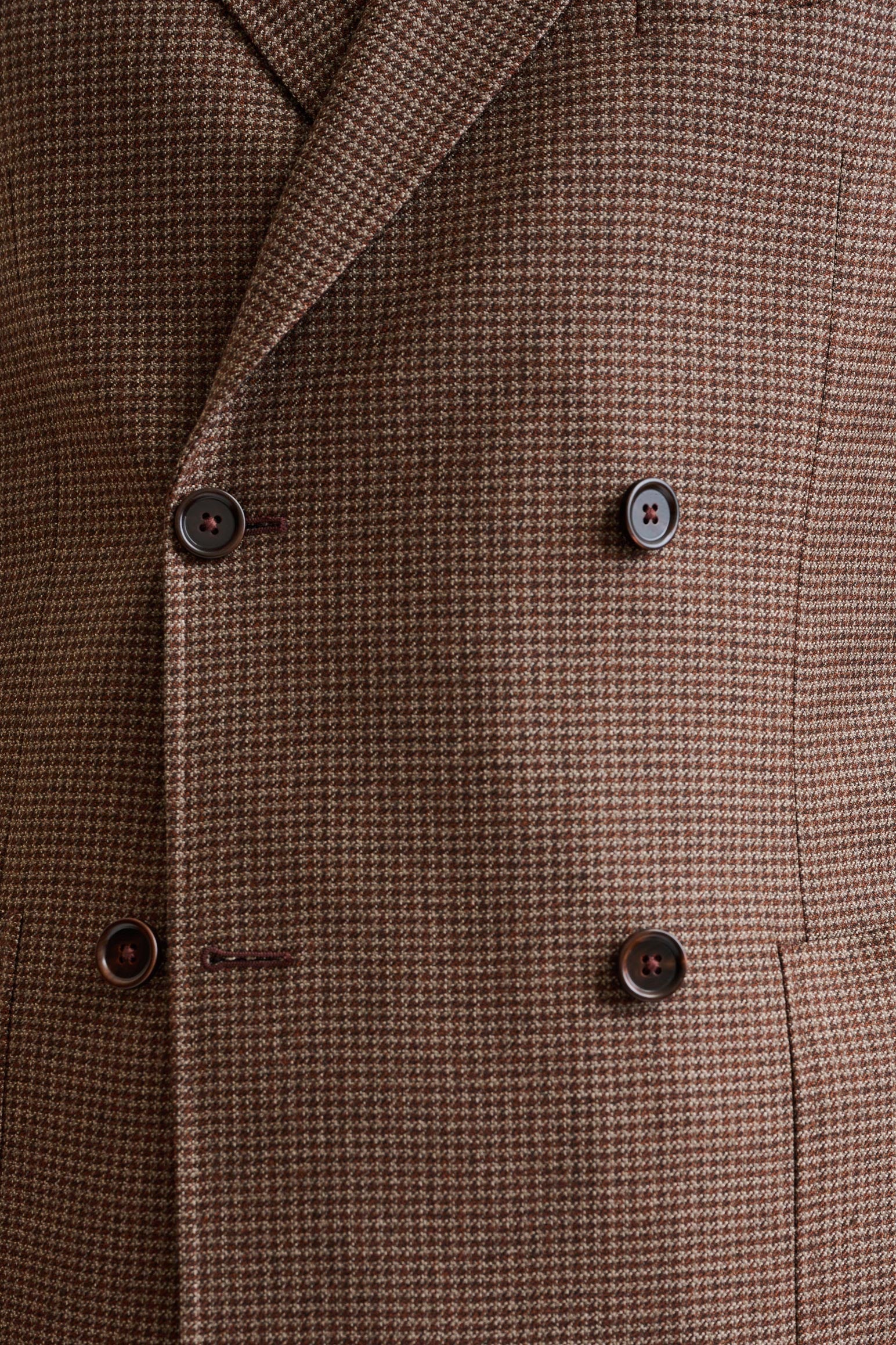 Medium Brown Wool Soho Jacket Autumn Leaves - Image 6