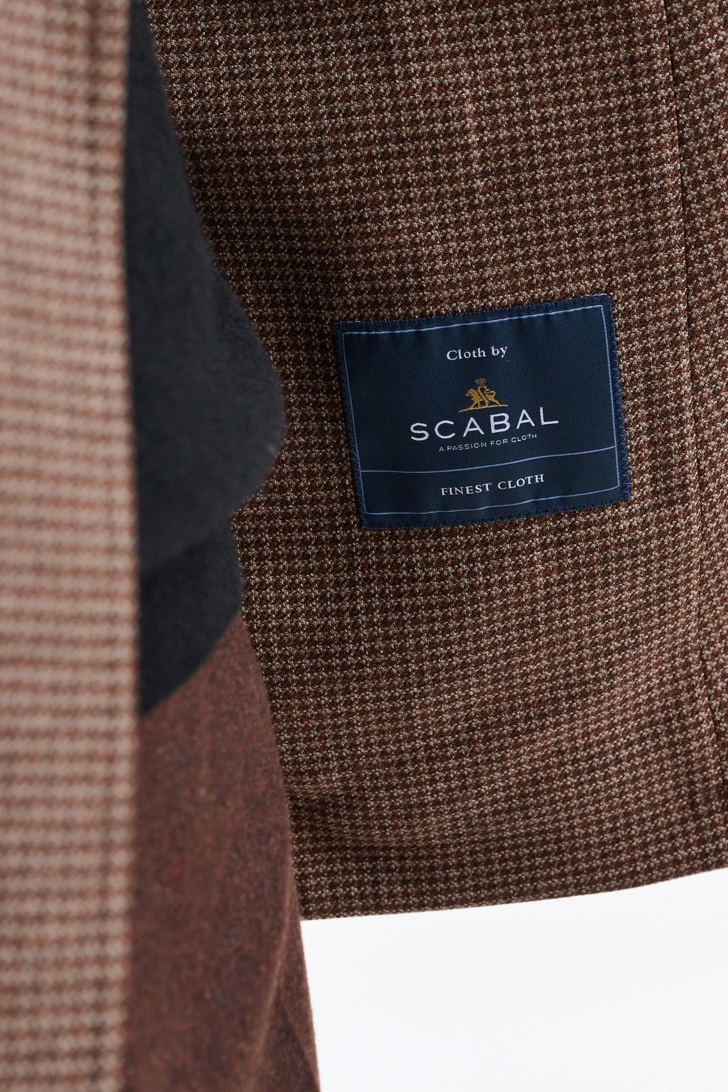 Medium Brown Wool Soho Jacket Autumn Leaves - Image 7