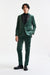 Medium Green Cotton Soho Jacket Fine Velvet - Image 3