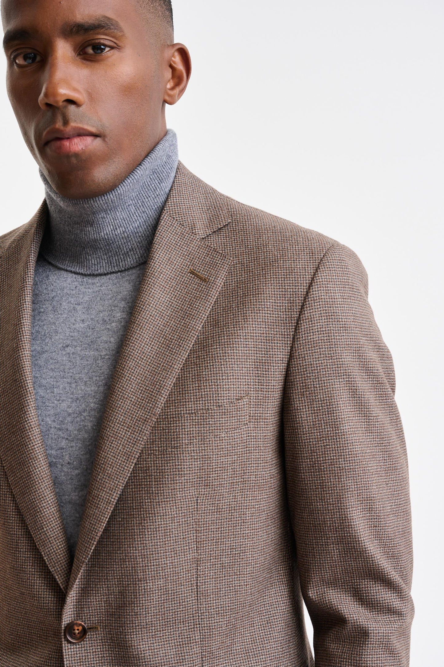Medium Brown 100% Wool Soho Jacket Freestyle - Image 3