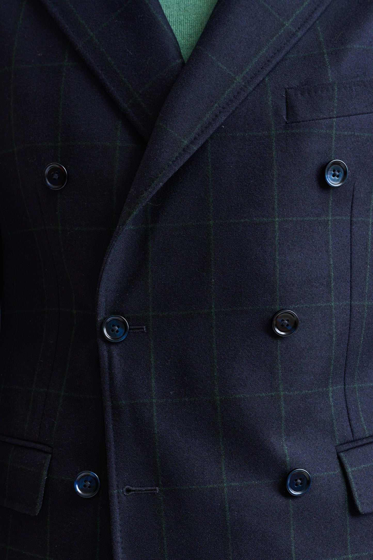 Dark Blue 100% Wool Soho Jacket Freestyle - Image 5
