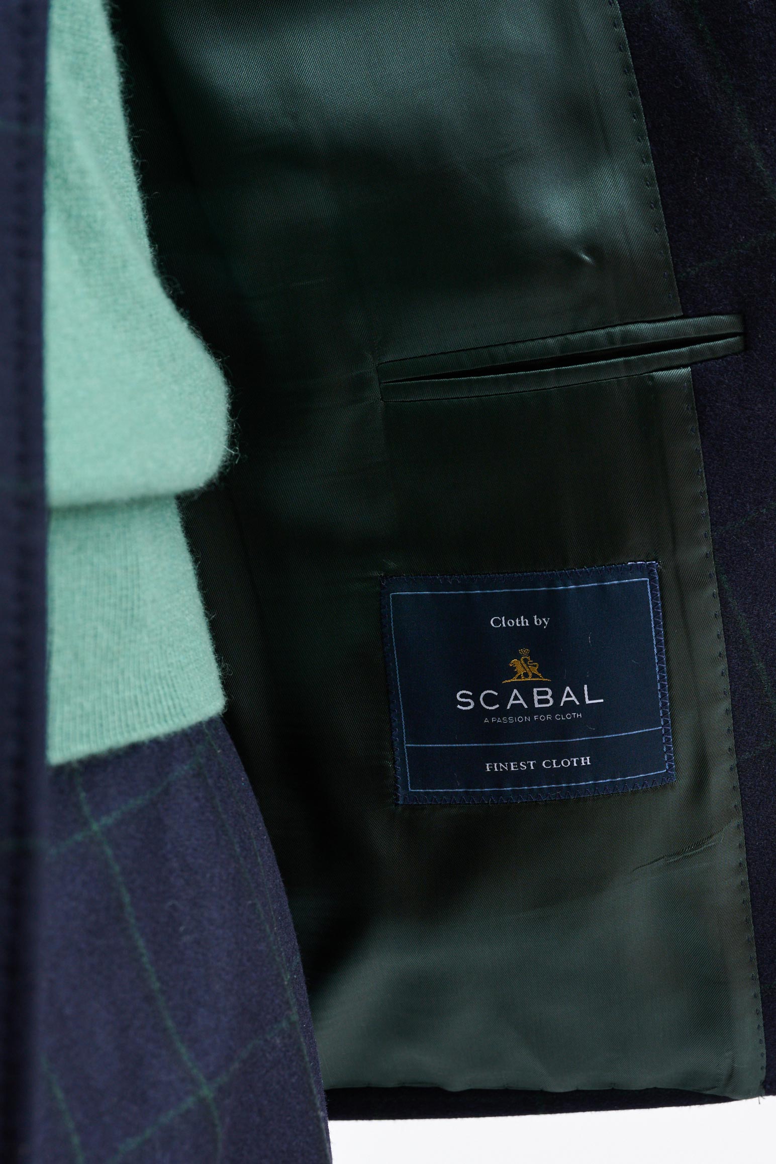 Dark Blue 100% Wool Soho Jacket Freestyle - Image 6