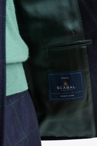 Dark Blue 100% Wool Soho Jacket Freestyle - Image 6