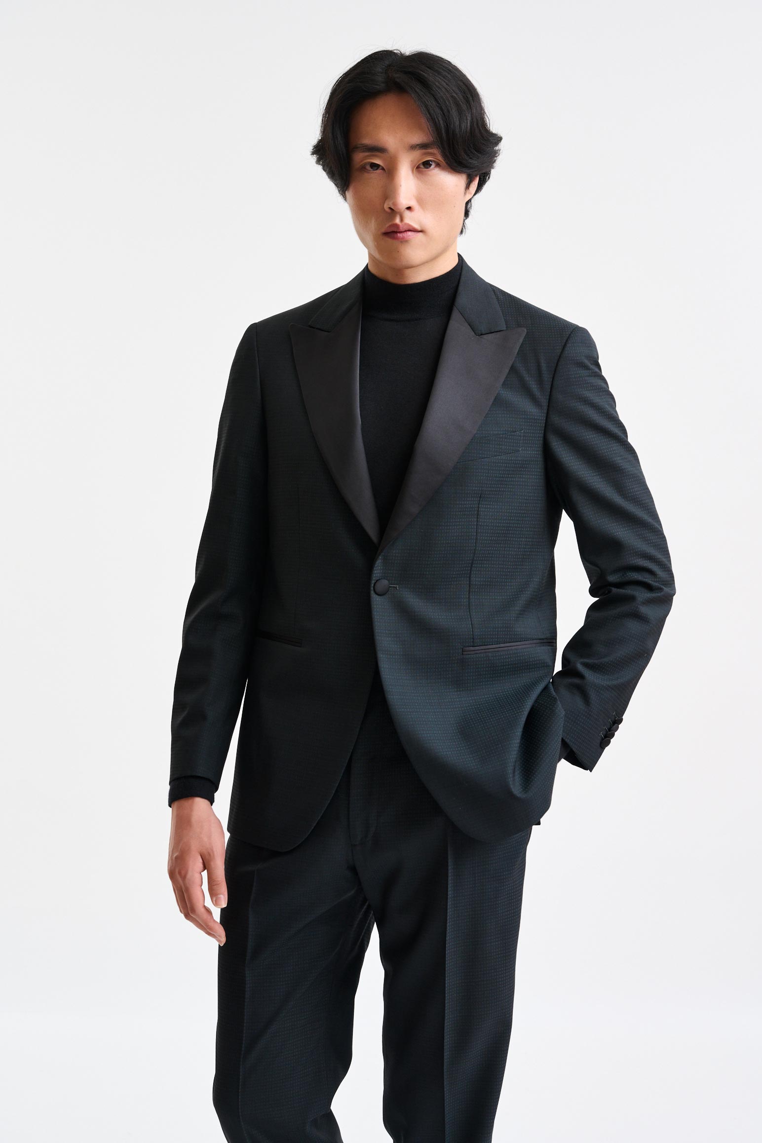 Dark Green Wool Soho Jacket Freestyle - Image 1