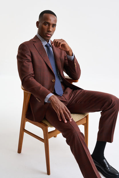 Medium Brown Wool Soho Jacket Freestyle - Image 5