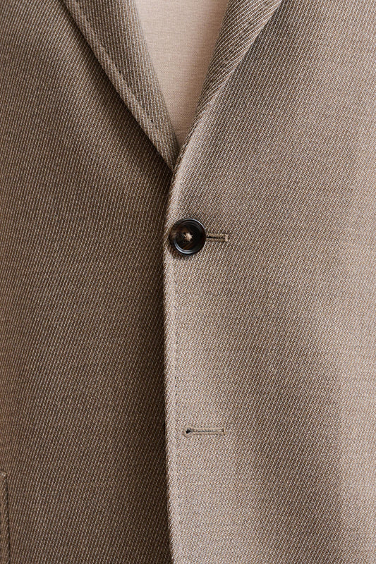 Medium Beige Wool Soho Jacket Freestyle - Image 5