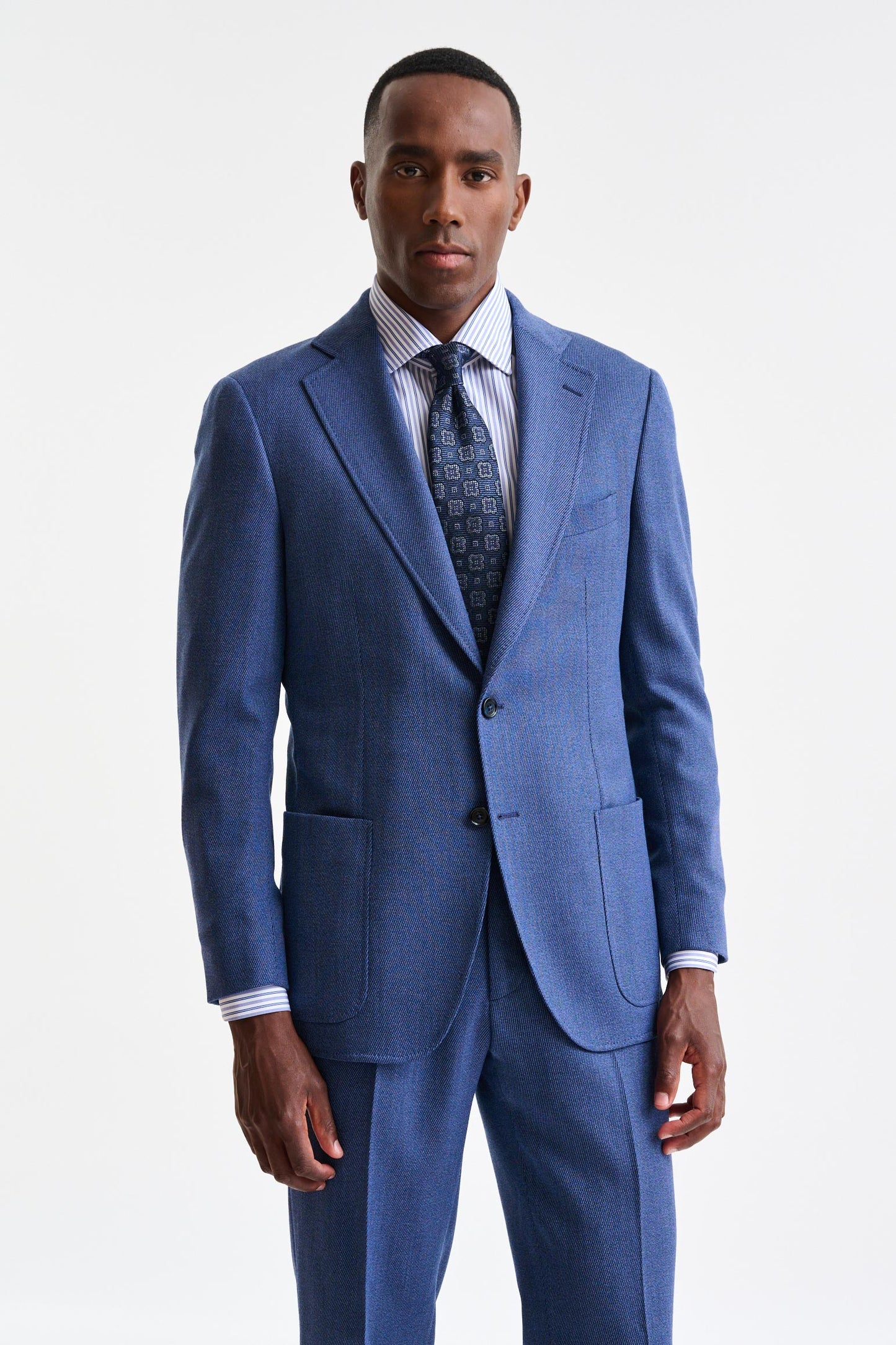 Medium Blue Wool Soho Jacket Freestyle - Image 1