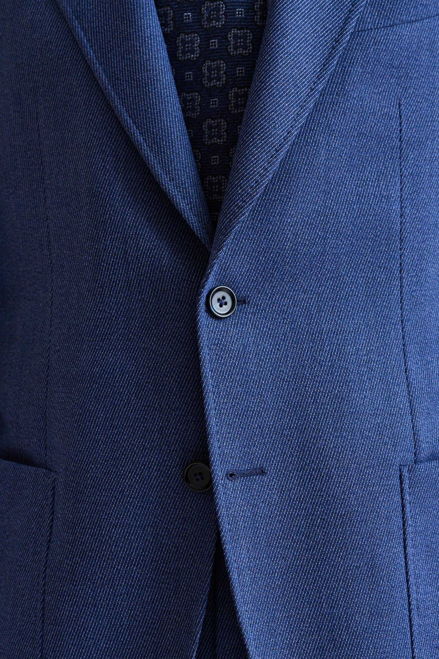 Medium Blue Wool Soho Jacket Freestyle - Image 6