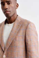 Medium Orange Wool & Linen Soho Jacket Riviera Trend