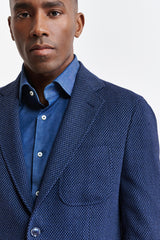 Dark Blue Wool Kenton Jacket Jazz