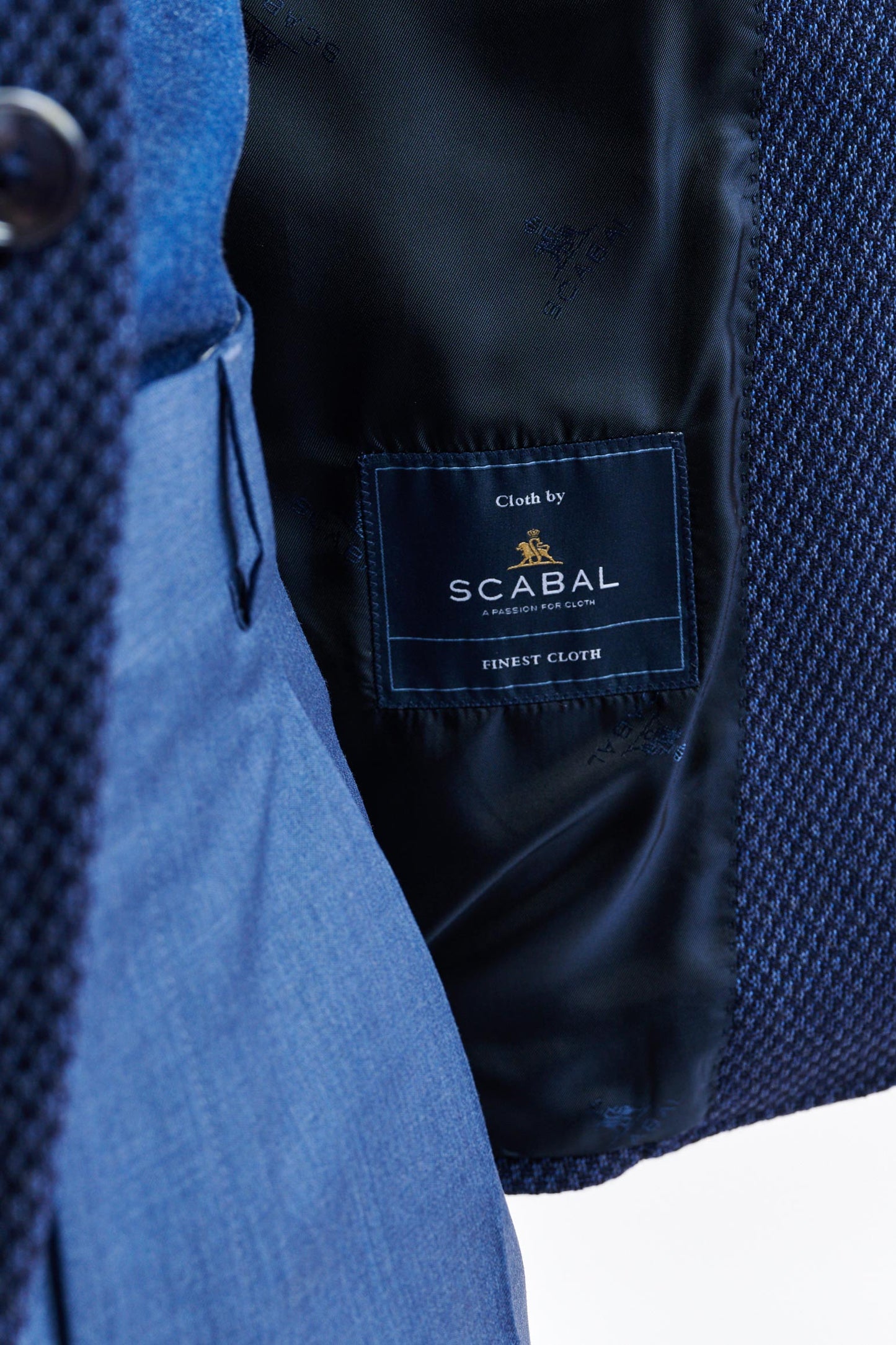 Dark Blue Wool Kenton Jacket Jazz