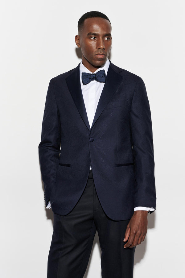 Chaqueta Kenton De Lana Azul Oscuro Riviera Trend
