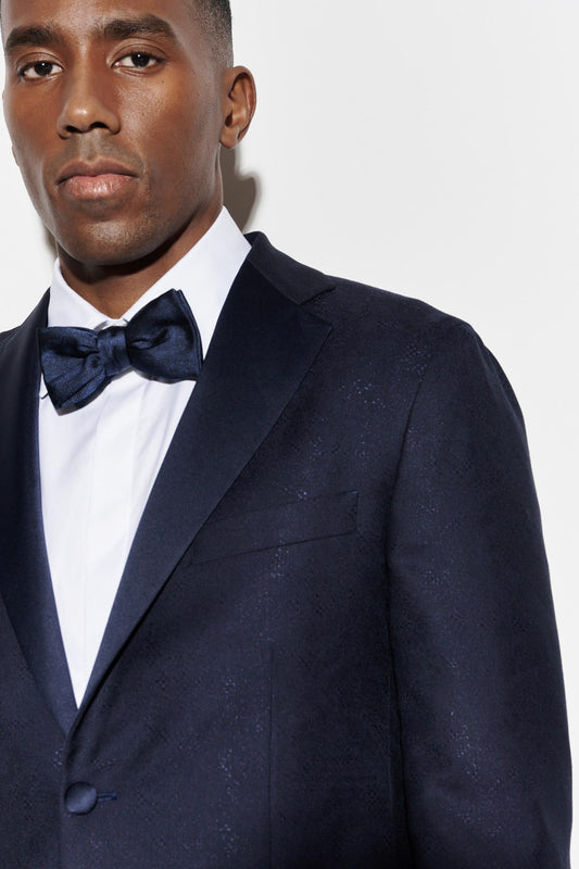 Dark Blue Wool Kenton Jacket Riviera Trend Image 3