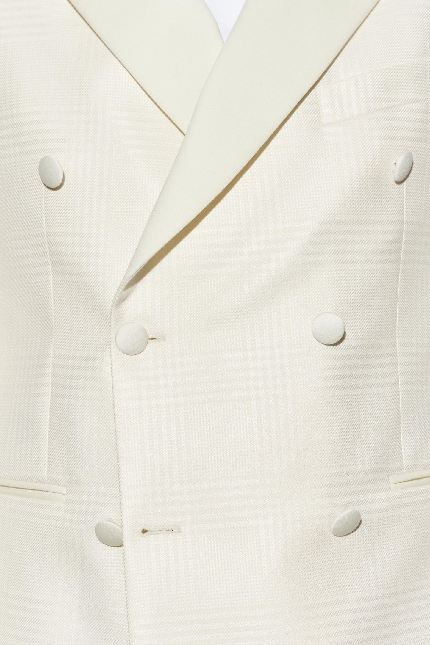 White Wool & Silk Soho Jacket Nobility