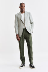 Light Green Wool & Cashmere Soho Jacket Jazz