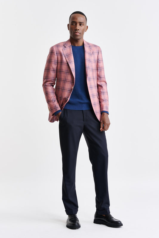 Light Pink Wool & Silk Soho Jacket Nobility Image 2