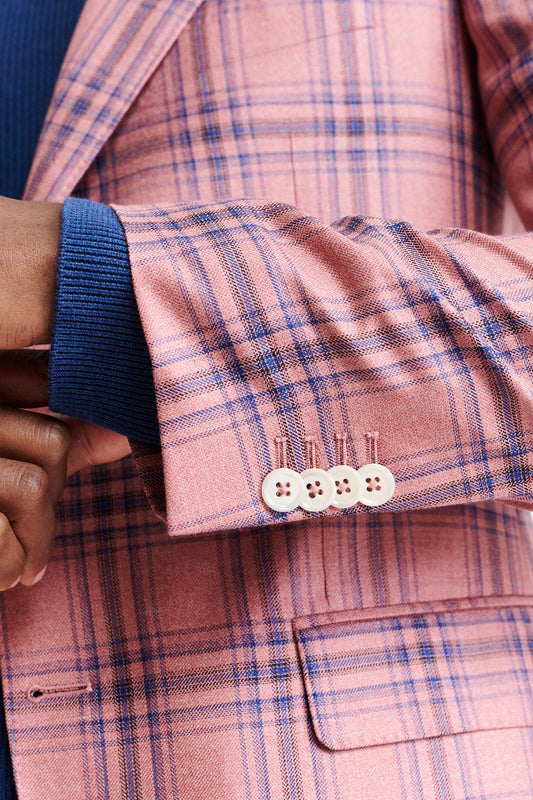 Light Pink Wool & Silk Soho Jacket Nobility Image 4