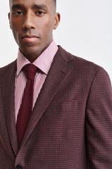 Dark Red 100% Wool Kenton Jacket Jazz