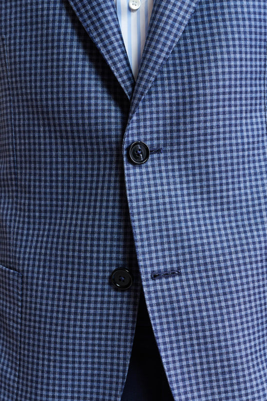 Medium Blue 100% Wool Soho Jacket Jazz Image 5