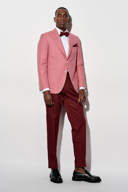 Medium Pink 100% wool Soho Jacket Jazz Image 2