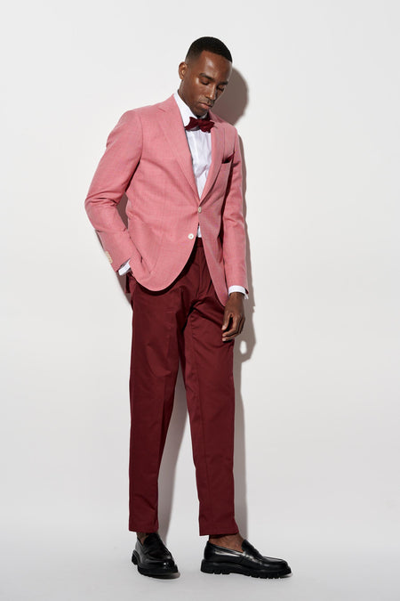 Medium Pink 100% wool Soho Jacket Jazz Image 3