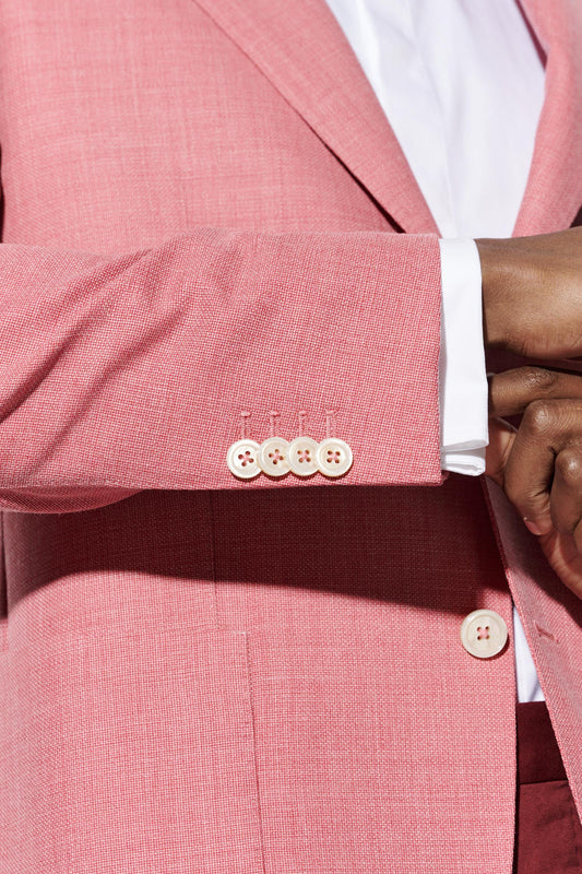 Medium Pink 100% wool Soho Jacket Jazz Image 5